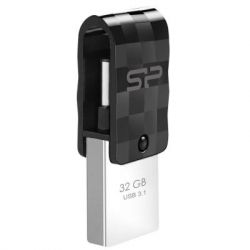 USB   Silicon Power 32GB Mobile C31 USB 3.1 / USB Type-C (SP032GBUC3C31V1K)