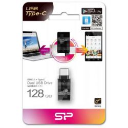 USB   Silicon Power 128GB C31 Silver USB 3.1/Type C (SP128GBUC3C31V1K) -  4