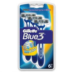 Бритва Gillette Blue 3 Cool 6шт (7702018457304)