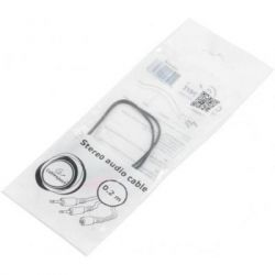 Перехідник звуковий Cablexpert CCA-418 4-х контактної 3.5 мм вилки на дві 3.5 мм розетки (стерео аудіо + моно мікрофон) - Картинка 4