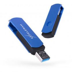 USB   eXceleram 64GB P2 Series Blue/Black USB 2.0 (EXP2U2BLB64)