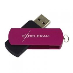 USB   eXceleram 16GB P2 Series Purple/Black USB 3.1 Gen 1 (EXP2U3PUB16)