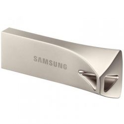 USB   Samsung 128GB Bar Plus Silver USB 3.1 (MUF-128BE3/APC) -  3