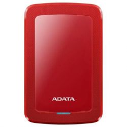    1Tb A-Data DashDrive HV300, Red, 2.5", USB 3.1 (AHV300-1TU31-CRD)