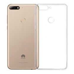   .  Laudtec  Huawei Y7 Prime 2018 Clear tpu (Transperent) (LC-YP2018) -  5
