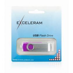 USB   eXceleram 32GB P1 Series Silver/Purple USB 2.0 (EXP1U2SIPU32) -  8