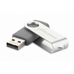 USB   eXceleram 32GB P1 Series Silver/Gray USB 2.0 (EXP1U2SIG32) -  2