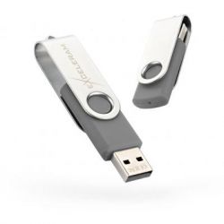USB   eXceleram 32GB P1 Series Silver/Gray USB 2.0 (EXP1U2SIG32)