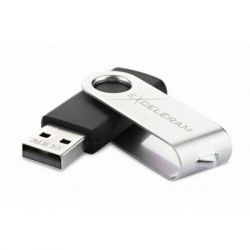 USB   eXceleram 32GB P1 Series Silver/Black USB 2.0 (EXP1U2SIB32) -  2