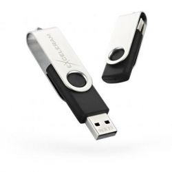 USB   eXceleram 32GB P1 Series Silver/Black USB 2.0 (EXP1U2SIB32) -  1