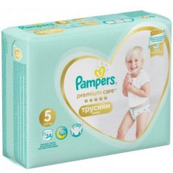ϳ Pampers Premium Care Pants Junior  5 (12-17 ), 34 . (8001090759870) -  3