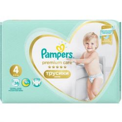 ϳ Pampers Premium Care Pants Maxi  4 (9-15 ) 38  (8001090759832) -  2