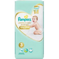 ϳ Pampers Premium Care Pants Midi  3 (6-11 ) 48  (8001090759795) -  2