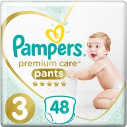 ��������� Pampers Premium Care Pants Midi ������ 3 (6-11 ��), 48 ��. (8001090759795)