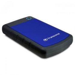����������� ����i��i� HDD 2.5" USB 4.0TB Transcend StoreJet 25H3 Navy Blue (TS4TSJ25H3B) - �������� 2