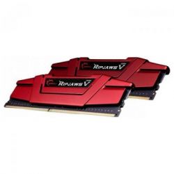   DDR4 2  4GB 2400MHz G.SKILL RipjawsV Red 1.2V C17 (F4-2400C17D-8GVR) -  3
