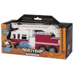 Спецтехника DRIVEN MINI – ПОЖАРНАЯ МАШИНА (свет, звук) от 3 до 5 лет (WH1007Z) - Картинка 4