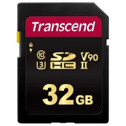 Transcend SDXC/SDHC 700S[ ' SD 32GB C10 UHS-II U3 R285/W220MB/s 4K] TS32GSDC700S
