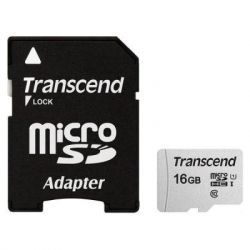  ' Transcend 16GB microSDHC class 10 UHS-I U1 (TS16GUSD300S-A) -  1