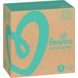 ϳ Pampers Active Baby Midi  3 (6-10 ) 208  (8001090910745) -  2