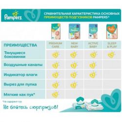  Pampers Active Baby Midi  3 (6-10 ), 208 . (8001090910745) -  4