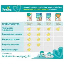  Pampers Active Baby Midi  3 (6-10 ), 58 . (8001090949707) -  4