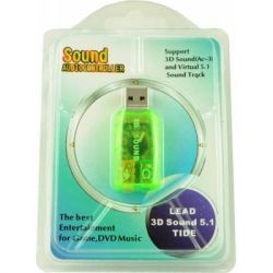     Atcom USB-sound card (5.1) 3D sound (Windows 7 ready) (7807) -  3