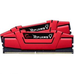     DDR4 8GB (2x4GB) 2666 MHz RIPJAWS V RED G.Skill (F4-2666C15D-8GVR) -  2