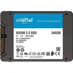 SSD  Crucial BX500 240GB 2.5" (CT240BX500SSD1) -  2