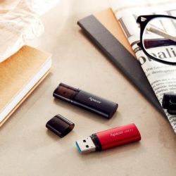 USB флеш накопичувач Apacer 64GB AH25B Red USB 3.1 Gen1 (AP64GAH25BR-1) - Картинка 5