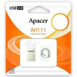USB   Apacer 64GB AH111 Crystal USB 2.0 (AP64GAH111CR-1) -  4
