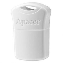 USB   Apacer 64GB AH116 White USB 2.0 (AP64GAH116W-1)