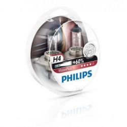  Philips H4 VisionPlus, 2 (12342VPS2)