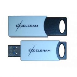 USB   eXceleram 64GB H2 Series White/Black USB 2.0 (EXU2H2W64)
