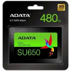 SSD  A-Data Ultimate SU650 480Gb SATA3 2.5" 3D TLC (ASU650SS-480GT-R) -  5