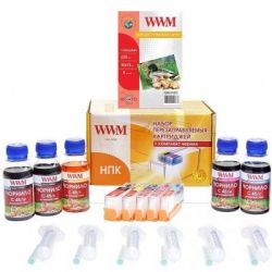    WWM CANON MG5740/6840 (BP/B/C/M/Y) +chip (RC.CLI471ARC)