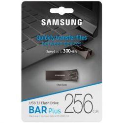 USB   Samsung 256GB BAR Plus USB 3.0 (MUF-256BE4/APC) -  7