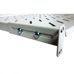 Полка 19" Hypernet 1U глуб. 600мм, в шкафы глубиной 800мм, цвет серый (U-FS-80) - Картинка 4