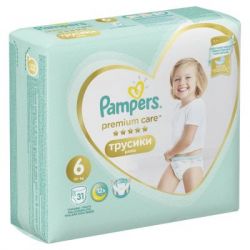 ϳ Pampers Premium Care Pants Extra Large (15+ ), 31 . (8001090759917) -  3