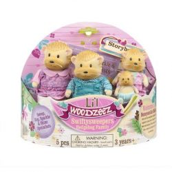 Фигурка Li'l Woodzeez Семья Ежиков (6002M) - Картинка 2