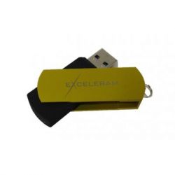 USB   eXceleram 16GB P2 Series Yellow2/Black USB 3.1 Gen 1 (EXP2U3Y2B16) -  1