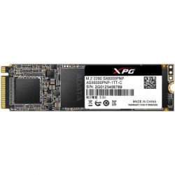   M.2 1Tb, ADATA XPG SX6000 Lite, PCI-E 3.0 x4, 3D TLC, 1800/1200 MB/s (ASX6000LNP-1TT-C)