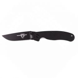 ͳ Ontario RAT II BP - Black Handle and Blade (8861)