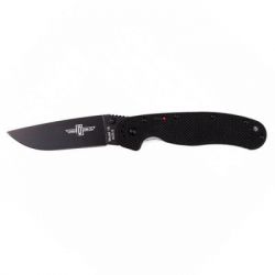 ͳ Ontario RAT-1A Black Handle and Blade (8871)