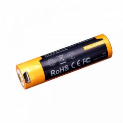 Акумулятор Fenix 18650 2600 mAh micro usb зарядка (ARB-L18-2600U) - Картинка 3