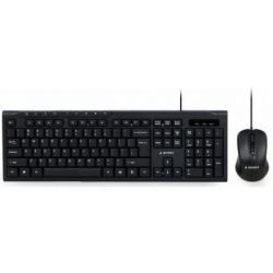Комплект Gembird KBS-UM-03-UA (клавіатура+миша) Black, USB