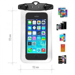 Чохол до мобільного телефона ColorWay Waterproof Universal Transparent (CW-CWP01US/57134) - Картинка 5