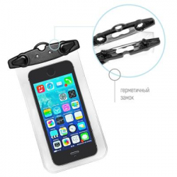 Чохол до мобільного телефона ColorWay Waterproof Universal Transparent (CW-CWP01US/57134) - Картинка 6