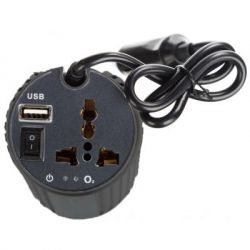   Porto 12V/220V 150W, USB, , Black (MNY-150B) -  3