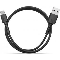 Дата кабель USB 2.0 AM to Type-C 1.0m Soft black Pixus (4897058530919) - Картинка 2